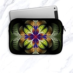 Fractal Flower Fantasy Design Apple Ipad Mini Zipper Cases by Wegoenart