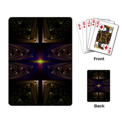 Fractal Fantasy Design Texture Playing Cards Single Design (rectangle) by Wegoenart