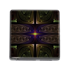 Fractal Fantasy Design Texture Memory Card Reader (square 5 Slot) by Wegoenart