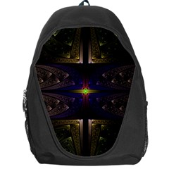 Fractal Fantasy Design Texture Backpack Bag by Wegoenart