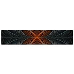 Art Abstract Fractal Pattern Small Flano Scarf