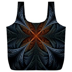 Art Abstract Fractal Pattern Full Print Recycle Bag (xxxl)