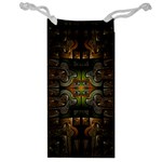 Fractal Fantasy Mystic Design Jewelry Bag Front