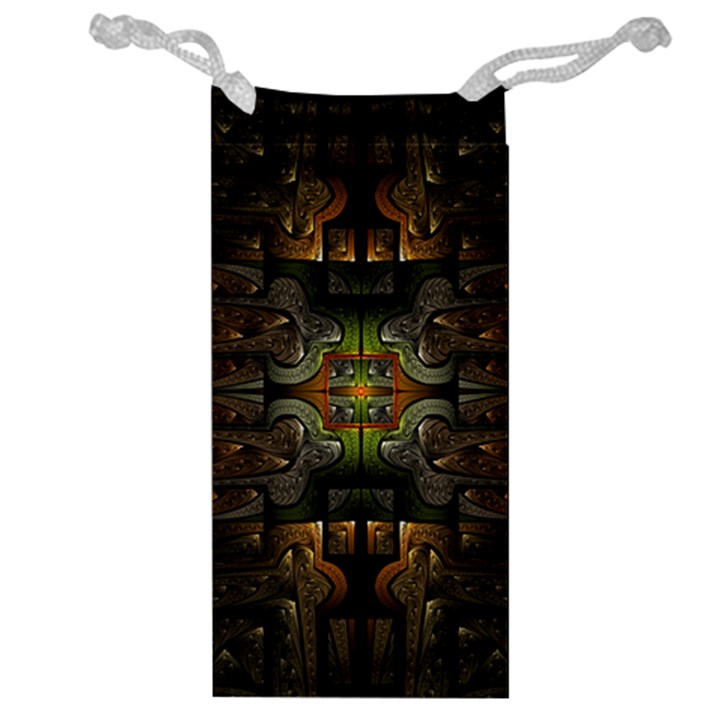 Fractal Fantasy Mystic Design Jewelry Bag