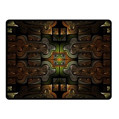 Fractal Fantasy Mystic Design Fleece Blanket (small) by Wegoenart