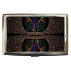 Fractal Abstract Background Pattern Cigarette Money Case