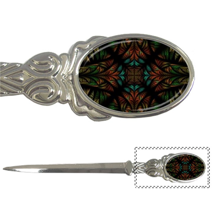 Fractal Fantasy Design Texture Letter Opener