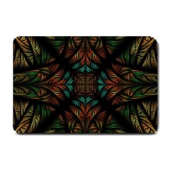 Fractal Fantasy Design Texture Small Doormat  by Wegoenart