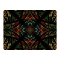 Fractal Fantasy Design Texture Double Sided Flano Blanket (mini)  by Wegoenart