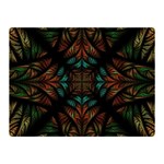 Fractal Fantasy Design Texture Double Sided Flano Blanket (Mini)  35 x27  Blanket Front