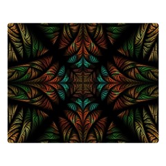 Fractal Fantasy Design Texture Double Sided Flano Blanket (large)  by Wegoenart