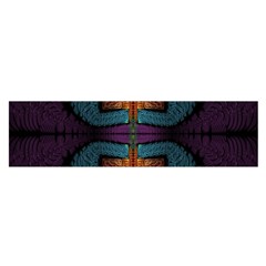 Art Abstract Fractal Pattern Satin Scarf (oblong)