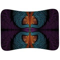 Art Abstract Fractal Pattern Velour Seat Head Rest Cushion by Wegoenart