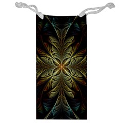 Fractal Art Abstract Pattern Jewelry Bag