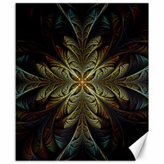 Fractal Art Abstract Pattern Canvas 8  x 10 