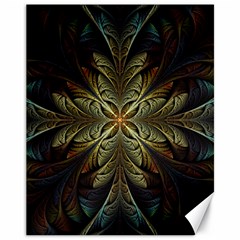 Fractal Art Abstract Pattern Canvas 11  x 14 