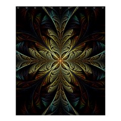 Fractal Art Abstract Pattern Shower Curtain 60  x 72  (Medium) 