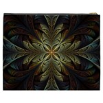 Fractal Art Abstract Pattern Cosmetic Bag (XXXL) Back