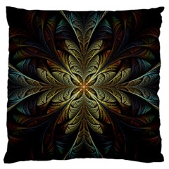 Fractal Art Abstract Pattern Standard Flano Cushion Case (One Side)