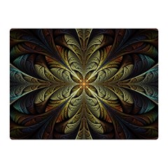 Fractal Art Abstract Pattern Double Sided Flano Blanket (Mini) 