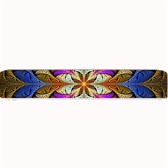 Fractal Flower Fantasy Pattern Small Bar Mats by Wegoenart