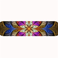 Fractal Flower Fantasy Pattern Large Bar Mats by Wegoenart