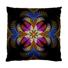 Fractal Flower Fantasy Pattern Standard Cushion Case (two Sides)