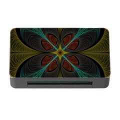 Fractal Art Abstract Pattern Memory Card Reader With Cf