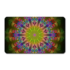 Fractal Abstract Background Pattern Magnet (Rectangular)