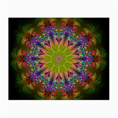 Fractal Abstract Background Pattern Small Glasses Cloth