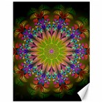 Fractal Abstract Background Pattern Canvas 12  x 16  11.86 x15.41  Canvas - 1