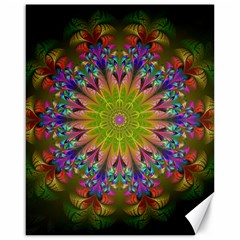 Fractal Abstract Background Pattern Canvas 16  x 20 