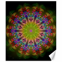 Fractal Abstract Background Pattern Canvas 20  x 24 