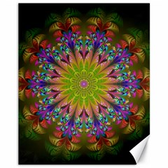 Fractal Abstract Background Pattern Canvas 11  x 14 