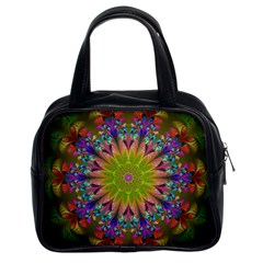 Fractal Abstract Background Pattern Classic Handbag (Two Sides)