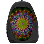 Fractal Abstract Background Pattern Backpack Bag Front