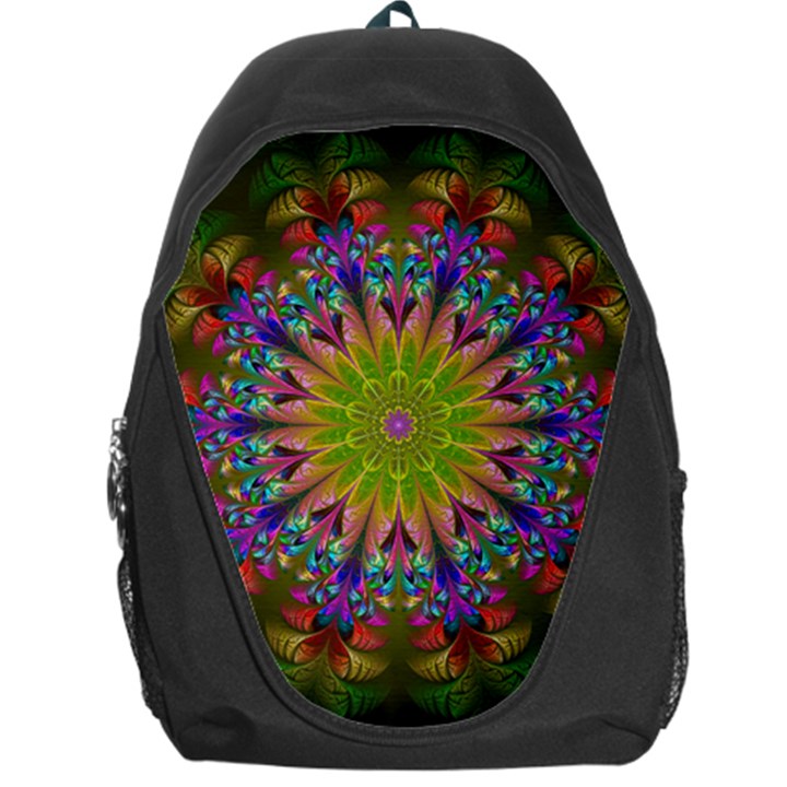 Fractal Abstract Background Pattern Backpack Bag