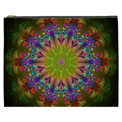 Fractal Abstract Background Pattern Cosmetic Bag (XXXL)