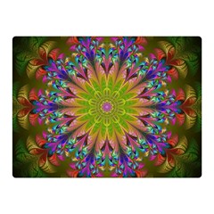 Fractal Abstract Background Pattern Double Sided Flano Blanket (Mini) 