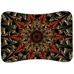 Art Abstract Fractal Pattern Velour Seat Head Rest Cushion by Wegoenart