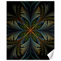 Fractal Art Abstract Pattern Canvas 11  X 14  by Wegoenart