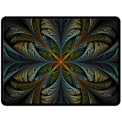 Fractal Art Abstract Pattern Fleece Blanket (large)  by Wegoenart