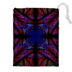 Ornament Decorative Floral Design Drawstring Pouch (4xl)