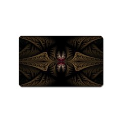 Fractal Abstract Design Mystical Magnet (name Card) by Wegoenart