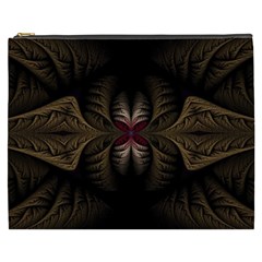 Fractal Abstract Design Mystical Cosmetic Bag (xxxl) by Wegoenart