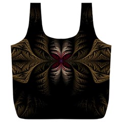 Fractal Abstract Design Mystical Full Print Recycle Bag (xxl)