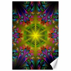 Fractal Abstract Background Pattern Canvas 20  X 30 