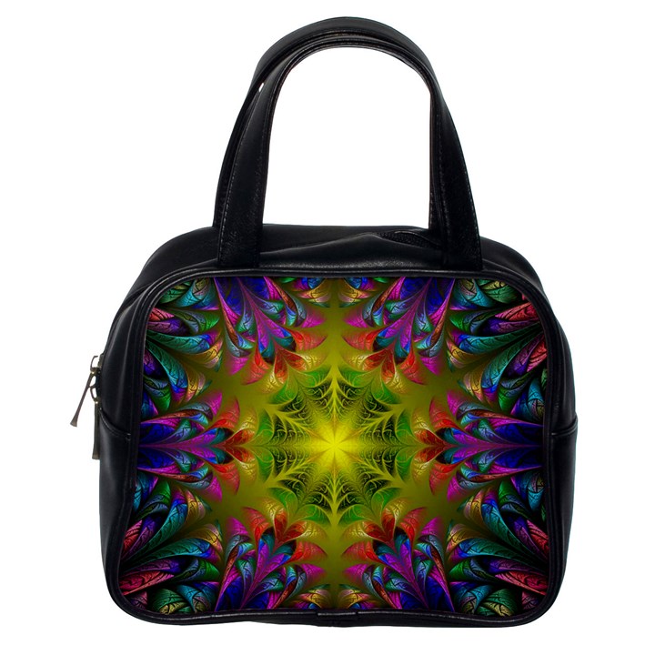 Fractal Abstract Background Pattern Classic Handbag (One Side)