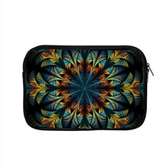 Fractal Flower Fantasy Floral Apple Macbook Pro 15  Zipper Case by Wegoenart