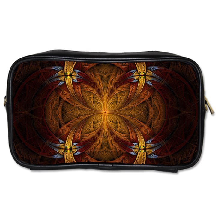 Fractal Art Abstract Pattern Toiletries Bag (Two Sides)